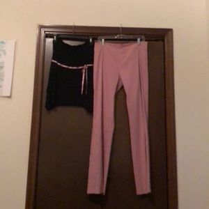 halter top with pants